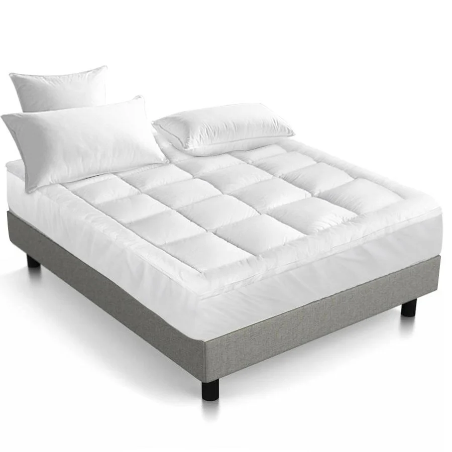 Giselle Bedding Mattress Topper Pillowtop Bamboo Queen